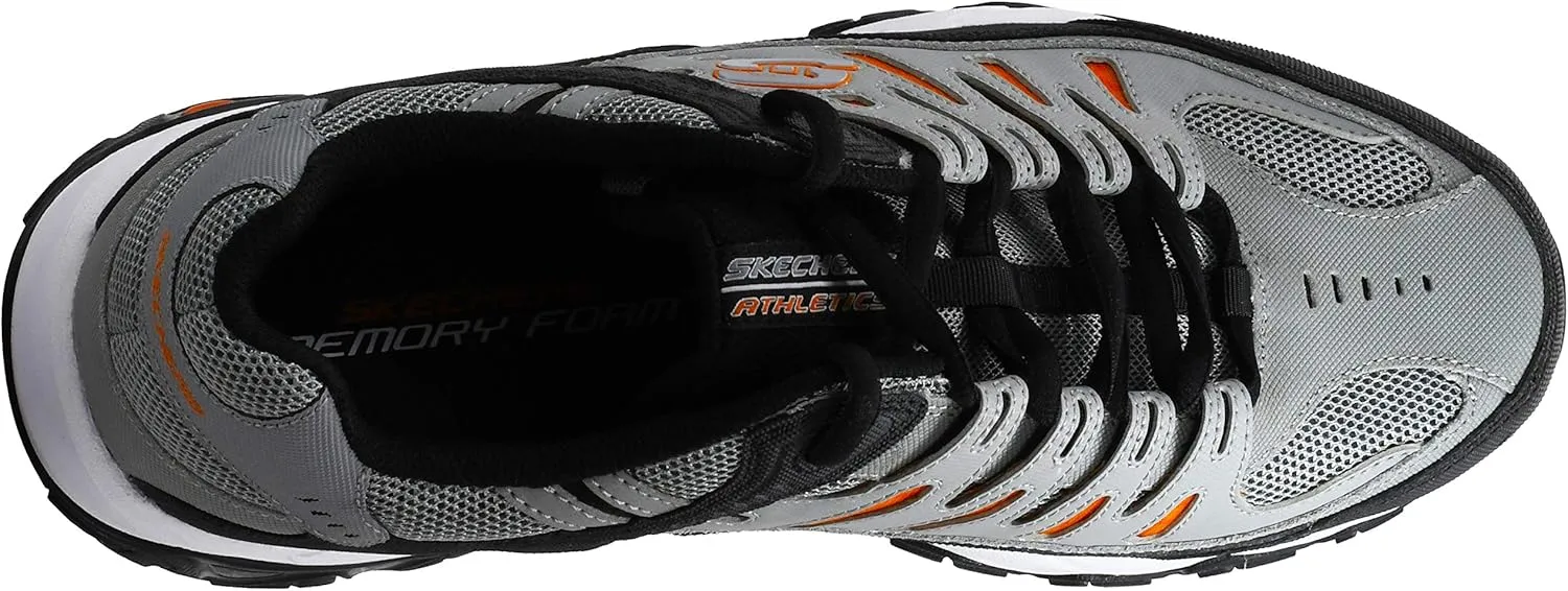 Skechers Men's Afterburn Memory Fit Lace-up Sneaker