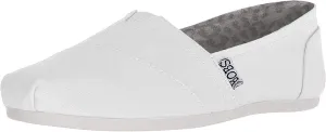 Skechers Women's Bobs Plush-Peace & Love Ballet Flat