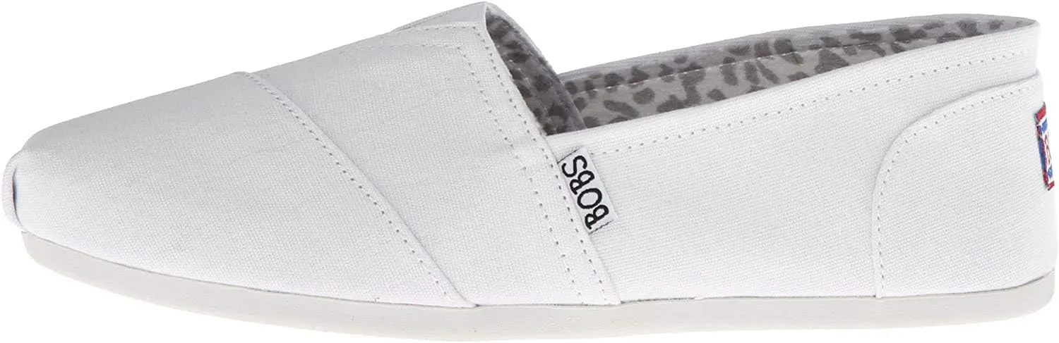 Skechers Women's Bobs Plush-Peace & Love Ballet Flat