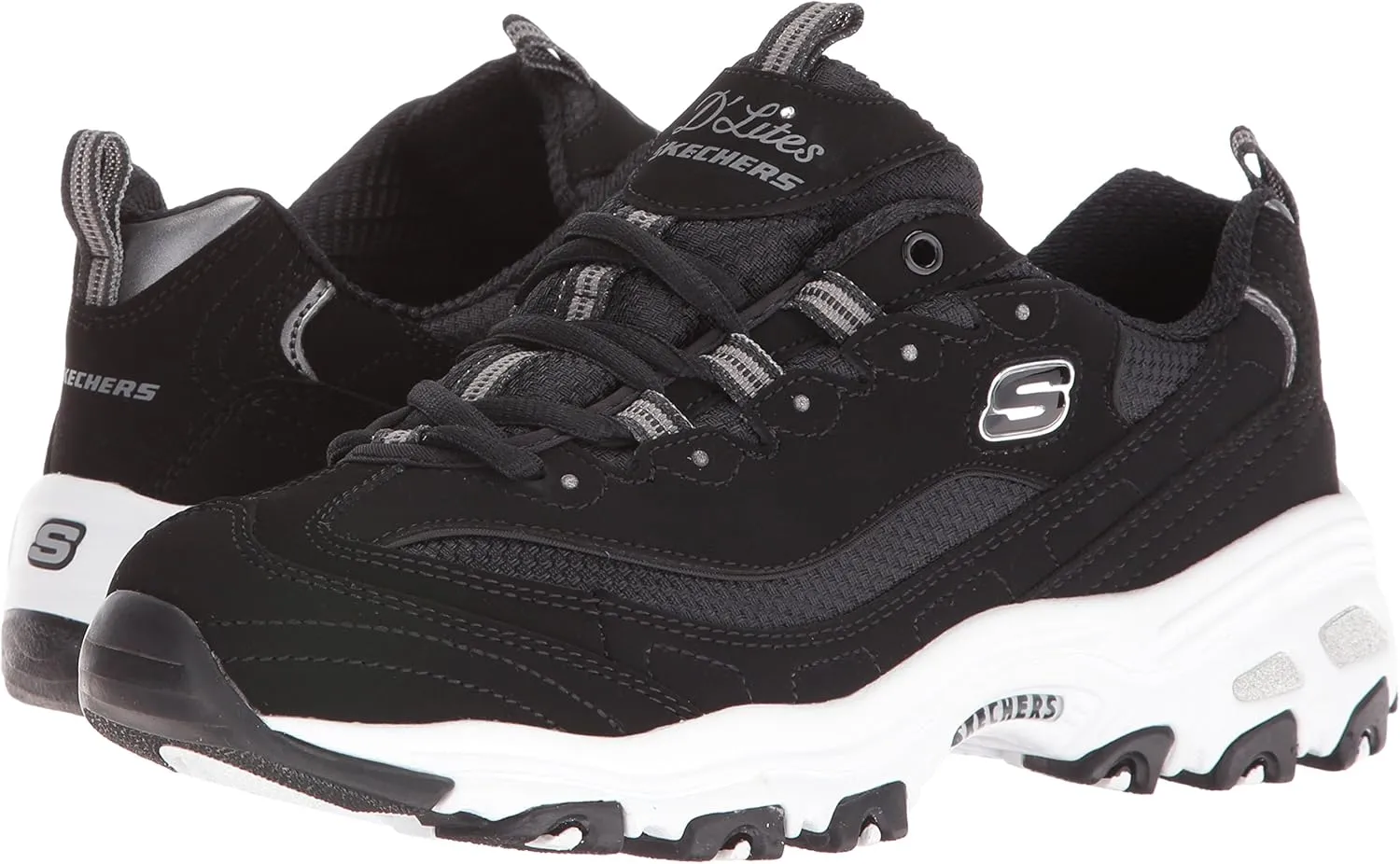 Skechers Women's D'Lites-Biggest Fan Sneaker