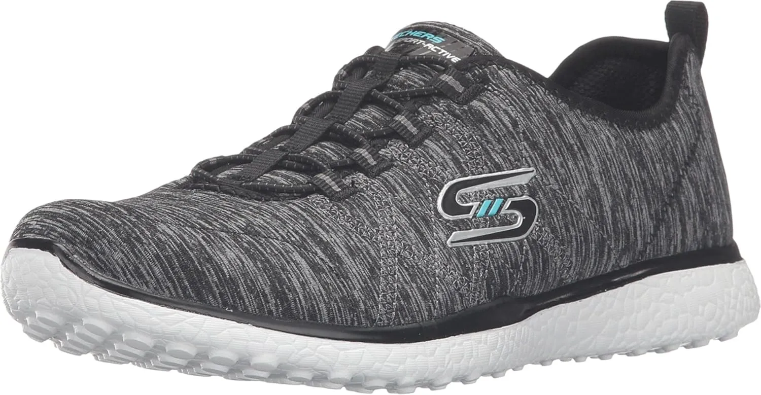 Skechers Women's Microburst On The Edge Fashion Sneaker