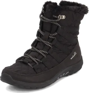 Skechers Women's Reggae Fest-Moro Rock-Short Quilted Lace Up Bootie Ankle Boot
