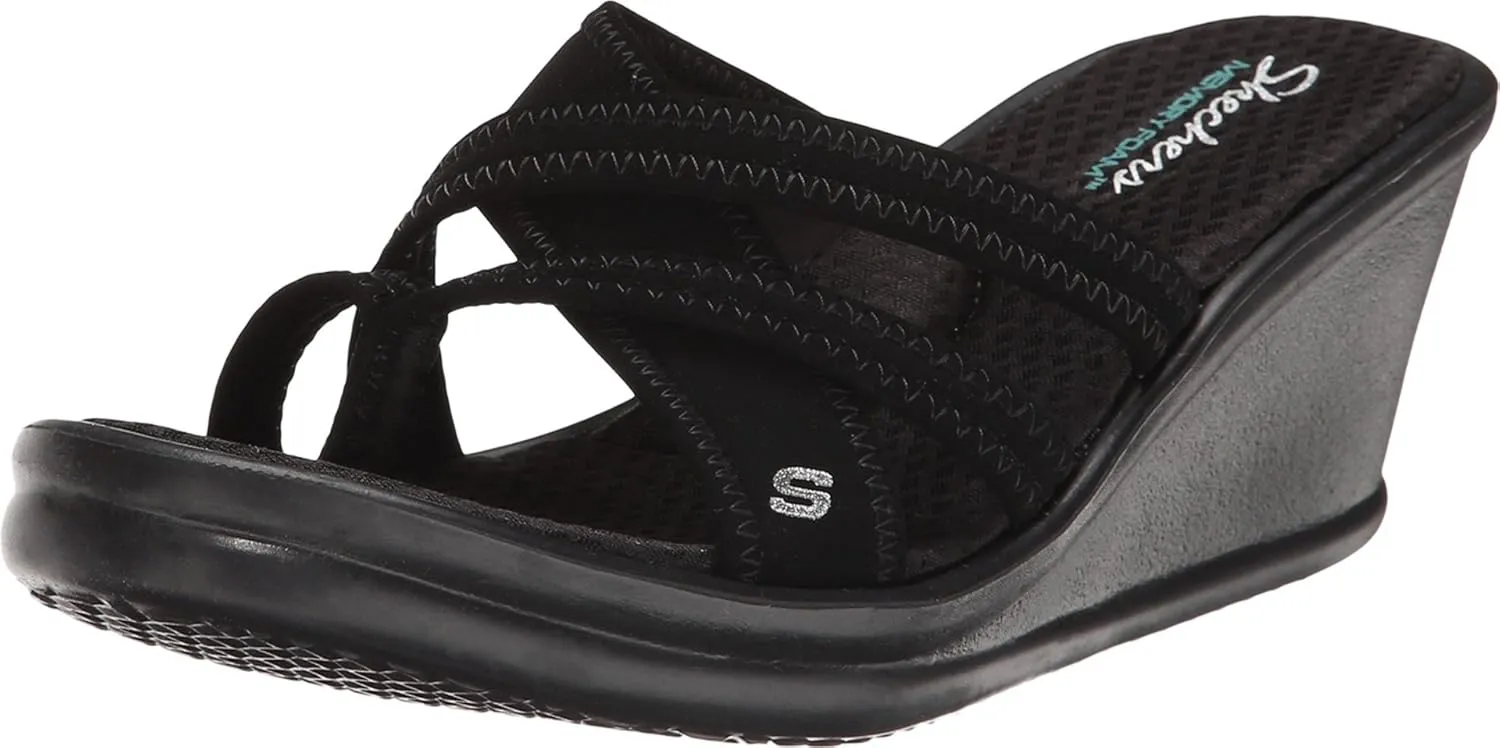 Skechers Women's Rumblers Wedge Sandal