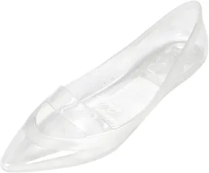 Sleek/Pointed Toe Dress Slip on Jellies, Ballet flats/Jelly Sandal Shoes for Women