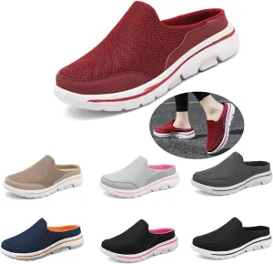 Slip On & Clogs for Womens Men Light Open Back Shoes Comfort Walking Shoes Breathable Slippers Closed Toe Slides Walking Mules with Indoor Outdoor Anti-Skid Sole