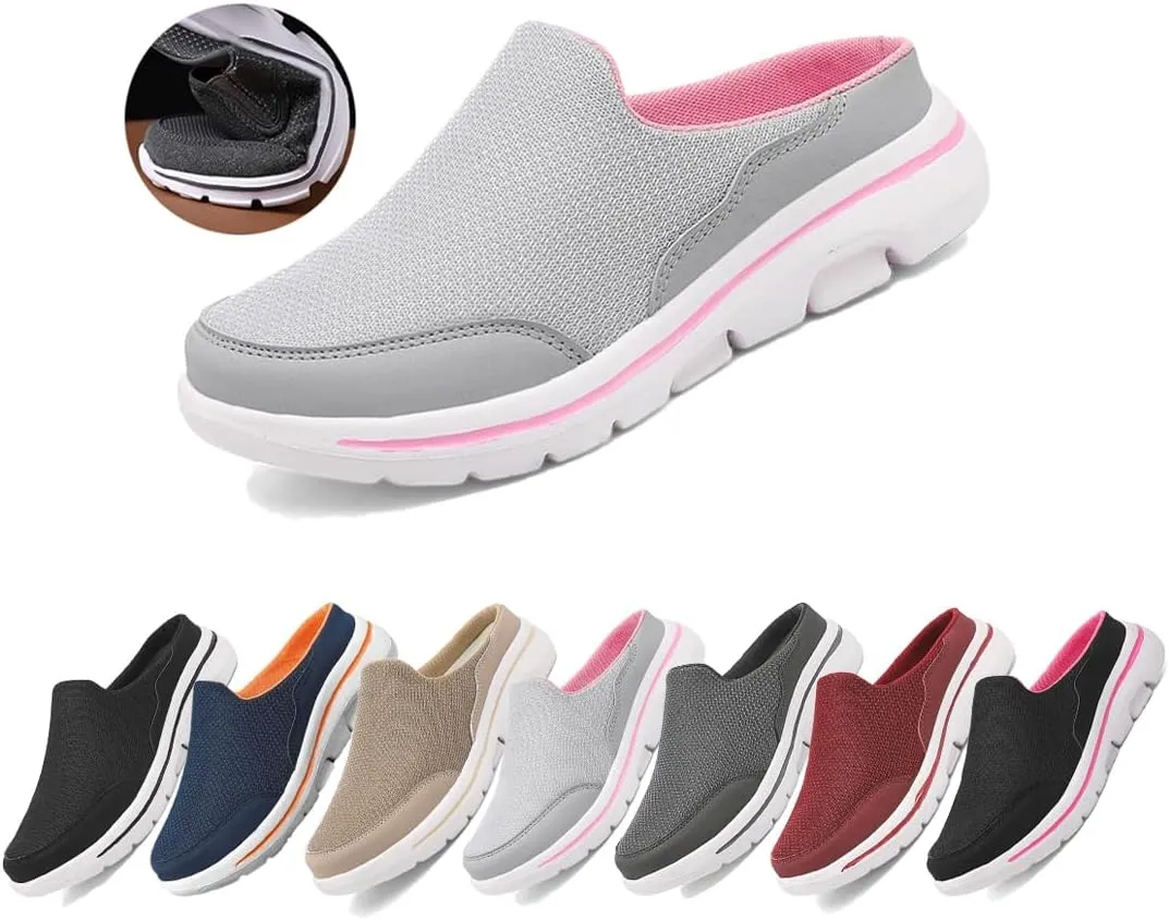 Slip On Mules for Mens Comfort Walking Shoes,Comfortable Casual Indoor Outdoor Slippers,House Shoes Outdoor Slippers