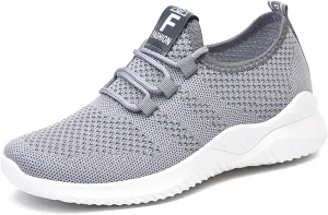 Slip On Sneakers Women Breathable Running Sport Workout Gym Shoes Tennis Lightweight Athletic Non Slip Sneakers Fashion Casual Orthopedic Walking Shoes