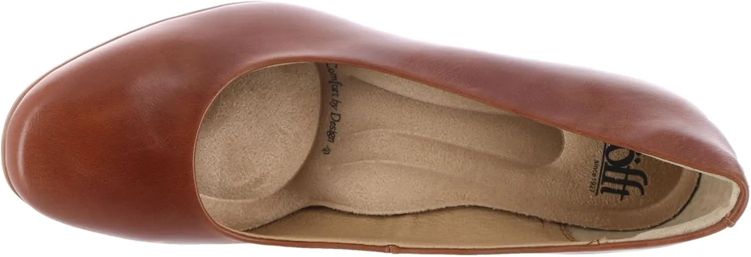Sofft Lana Heeled Sandals for Women – Leather Lining and Upper – Microfiber Footbed – Closed Toe Style