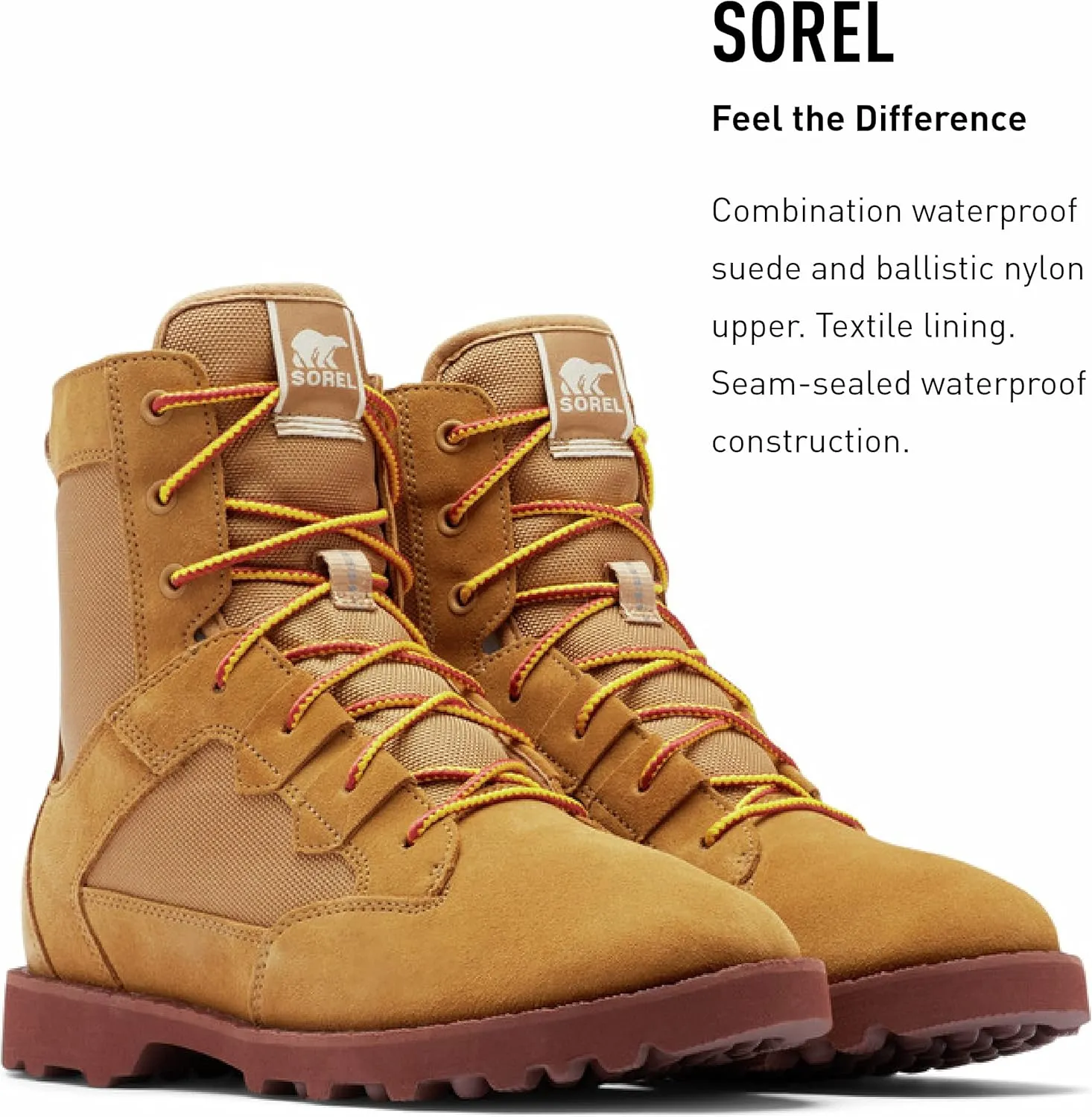Sorel Men's Caribou OTM WP Boot — Waterproof Leather Rain Boots