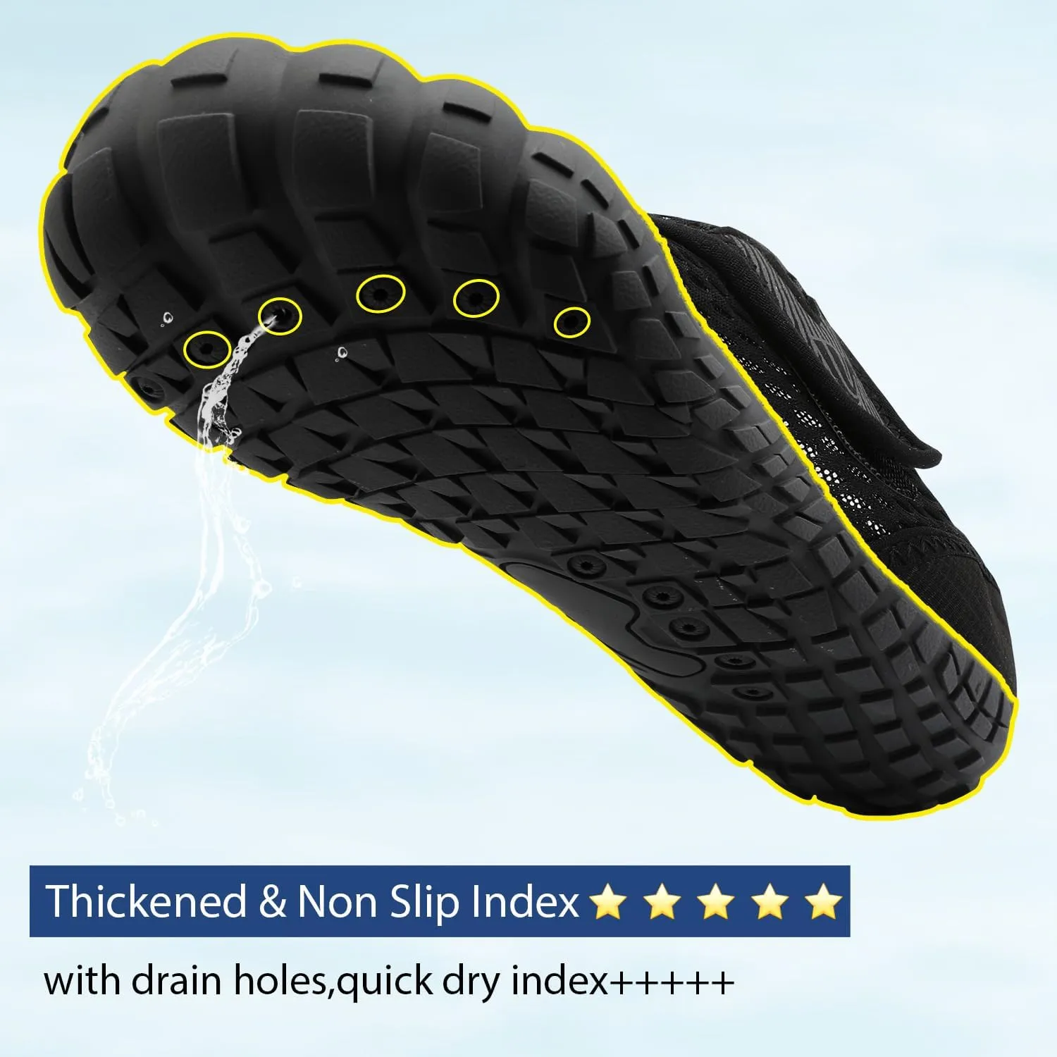 Spesoul Water Shoes for Women Men Quick Dry Aqua Socks for Swim Beach Pool Hiking Training Summer Sandals Outdoor Zero Drop Barefoot Shoes