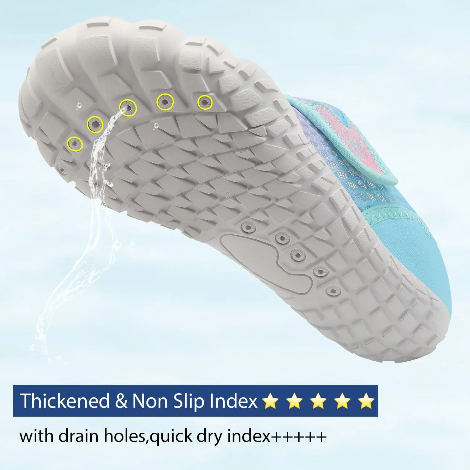 Spesoul Water Shoes for Women Men Quick Dry Aqua Socks for Swim Beach Pool Hiking Training Summer Sandals Outdoor Zero Drop Barefoot Shoes