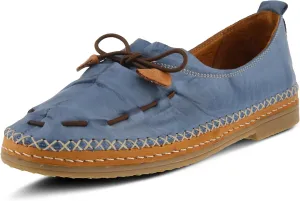 Spring Step Women's Berna Leather Loafer – Artistic Slip-On Comfort Shoe with Padded Insole, Elastic Vamp, and Durable Rubber Outsole
