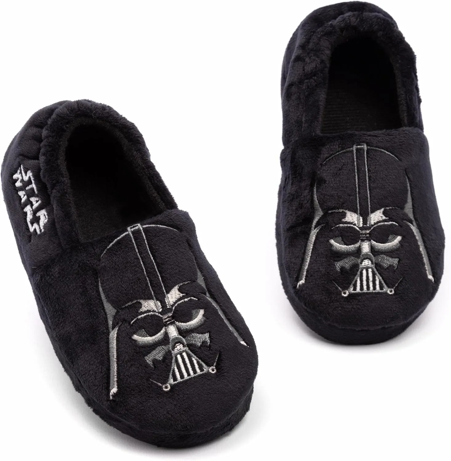 STAR WARS Darth Vader Slippers Boys Kids Villain House Shoes Loafers