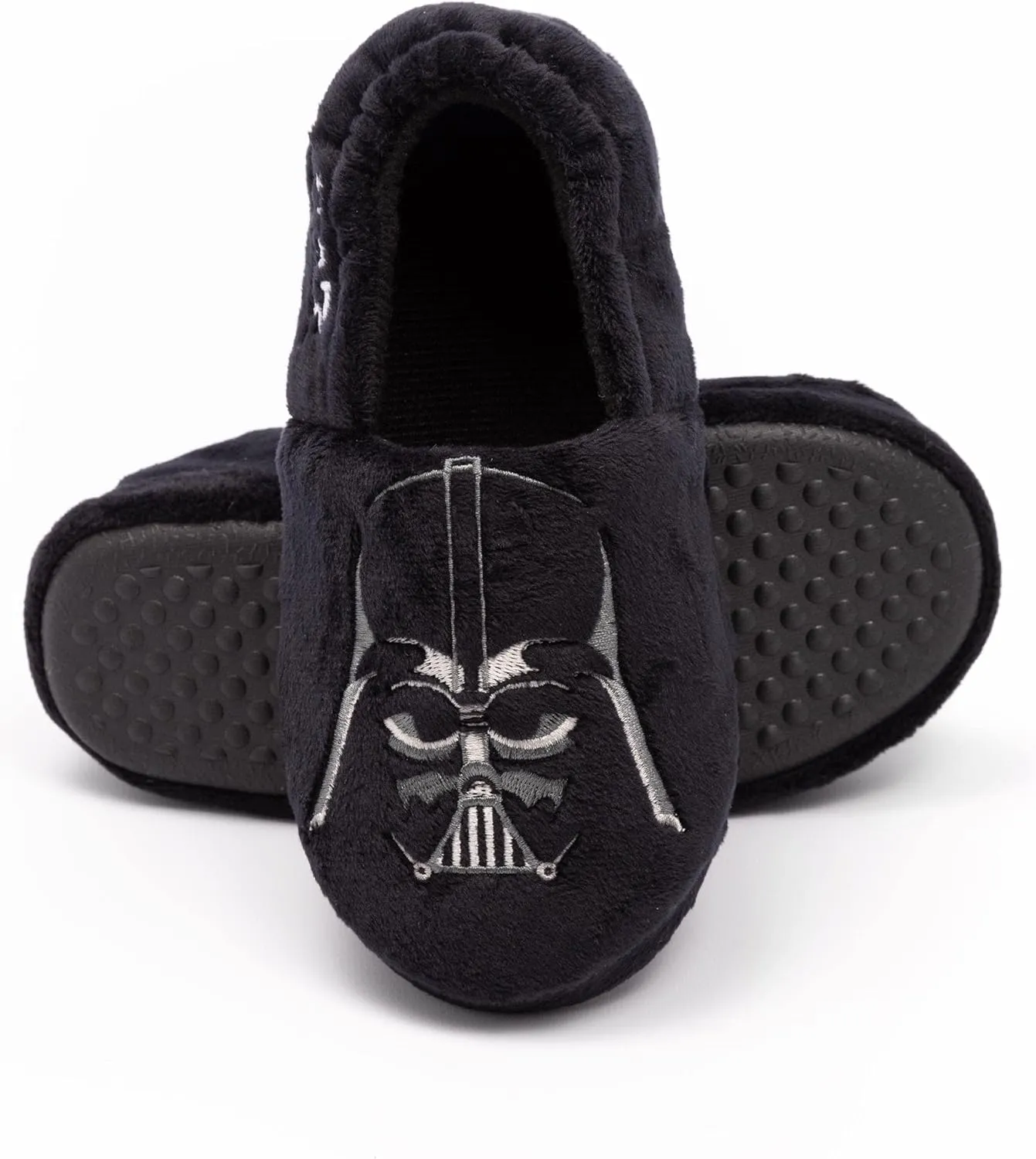 STAR WARS Darth Vader Slippers Boys Kids Villain House Shoes Loafers
