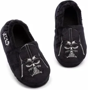 STAR WARS Darth Vader Slippers Boys Kids Villain House Shoes Loafers