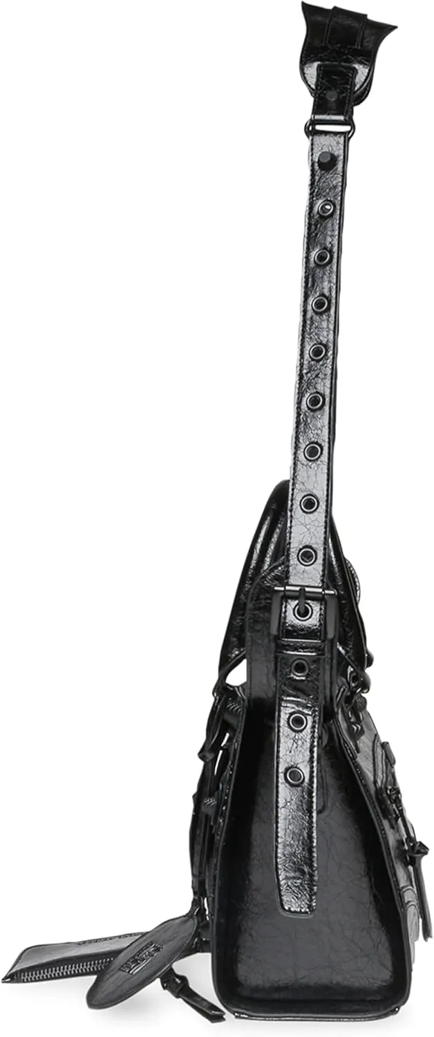Steve Madden Celia Satchel For Women - Adjustable Shoulder Carry Strap, Elegant and Spacious Satchel Handbag