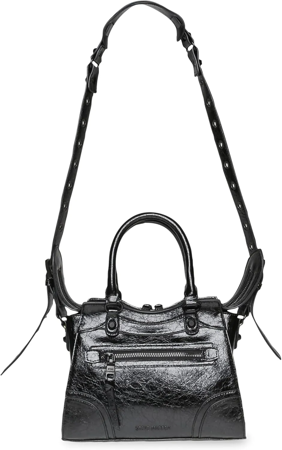 Steve Madden Celia Satchel For Women - Adjustable Shoulder Carry Strap, Elegant and Spacious Satchel Handbag