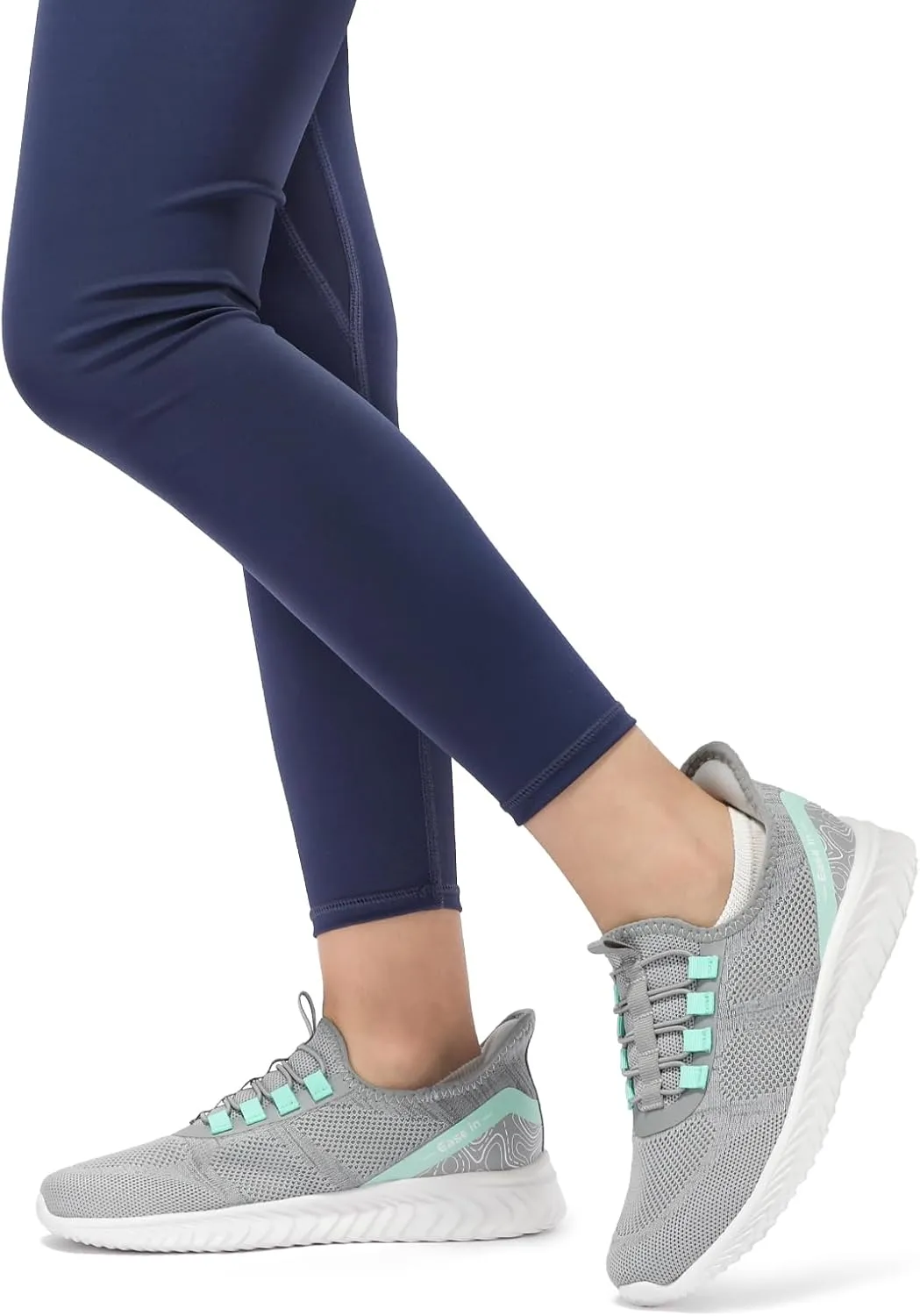 STQ Slip On Shoes Women Orthopedic Walking Sneakers Lightweight Ladies Pregnancy Maternity Tennis Shoes for Plantar Fasciitis Relief