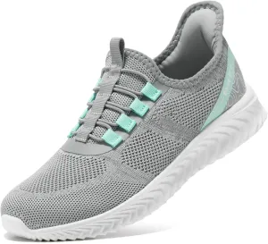 STQ Slip On Shoes Women Orthopedic Walking Sneakers Lightweight Ladies Pregnancy Maternity Tennis Shoes for Plantar Fasciitis Relief