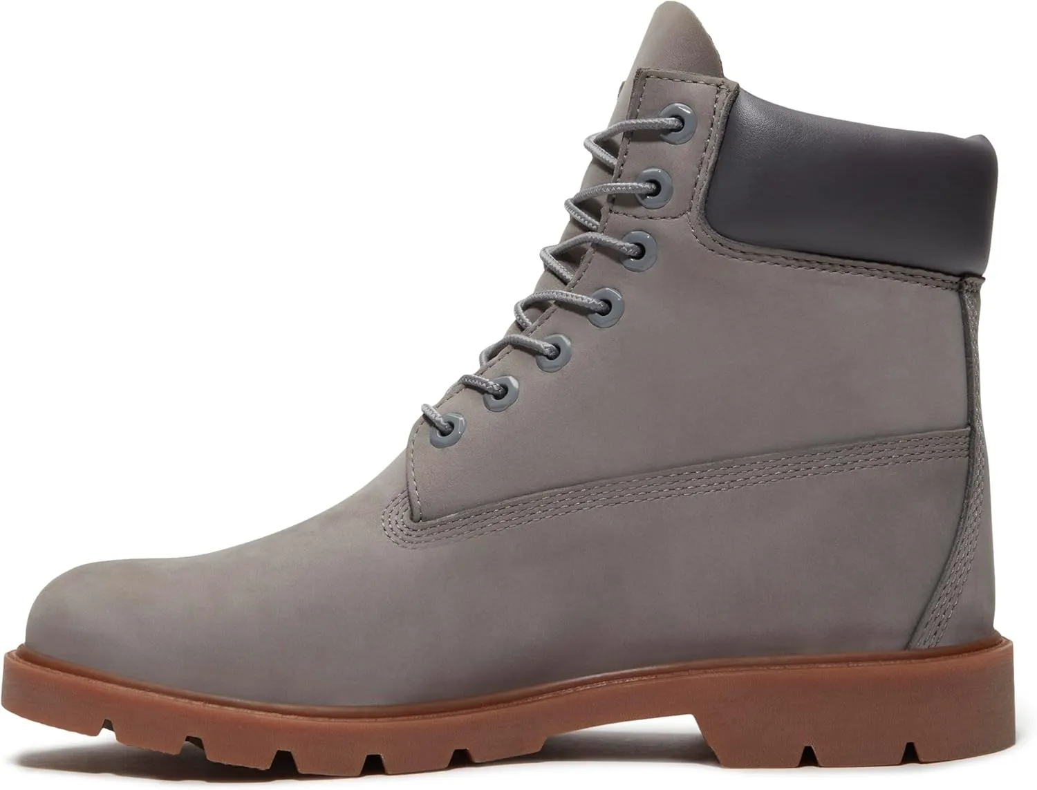 Timberland Mens 6" classic Lugged Sole Leather Combat & Lace-Up Boots