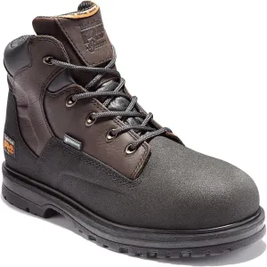 Timberland PRO Men's Power Welt 6" Waterproof Steel Toe Industrial Work Boot