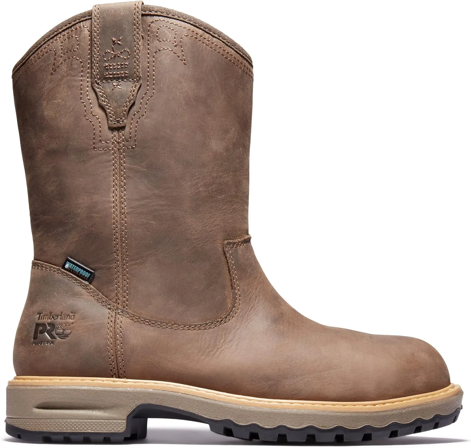 Timberland Women's Ashlar Pull on Alloy Safety Toe Waterproof Work Boot
