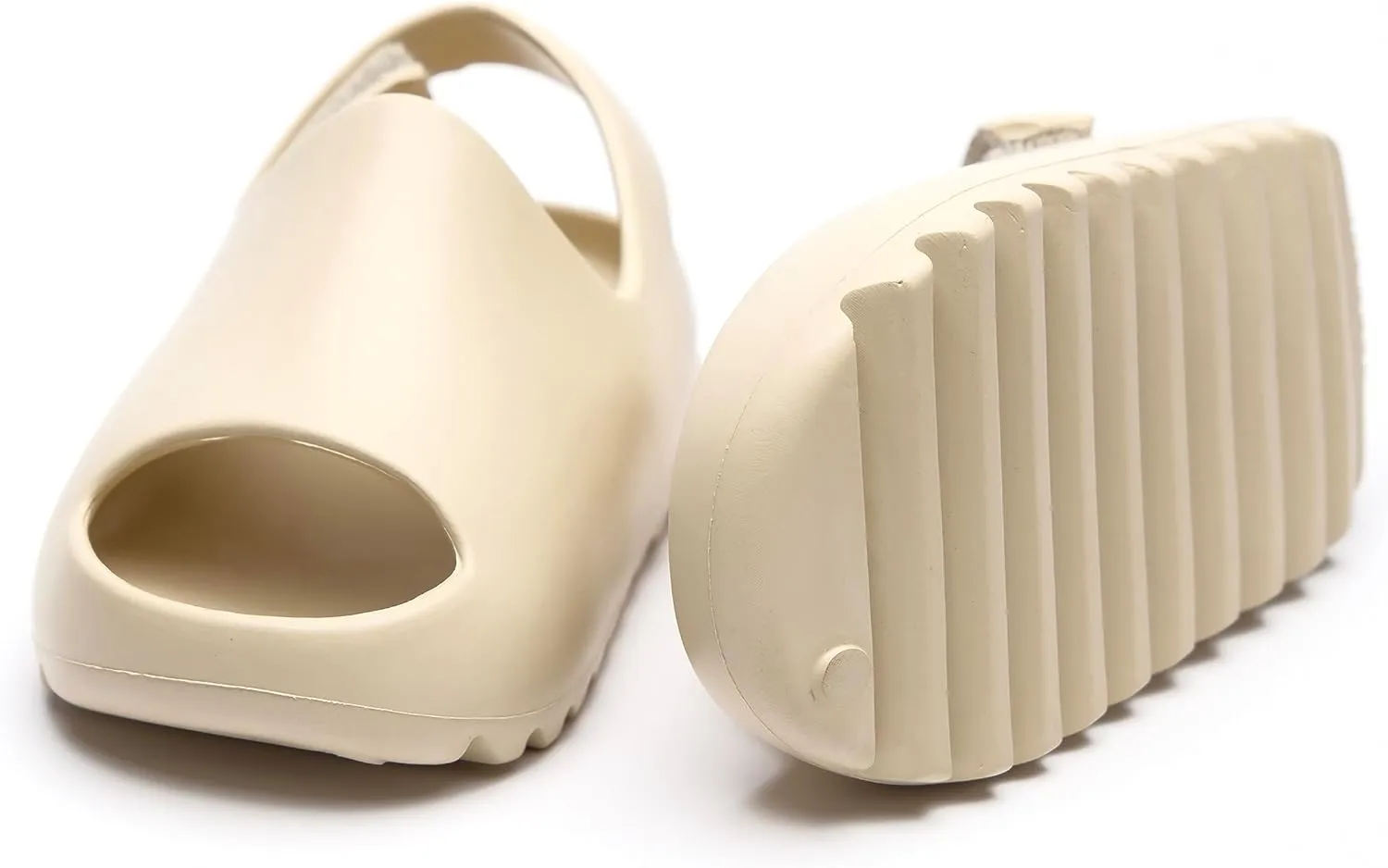 Toddler Little Kids Slides Sandals Summer Slip-On Sandals Beach Pool Anti-slip Slippers for Kids Girls Water Shoes Indoor Outdoor Lightweight Sandals for Boys Toddler Strap Slides Sandals