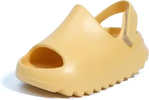 Toddler Little Kids Slides Sandals Summer Slip-On Sandals Beach Pool Anti-slip Slippers for Kids Girls Water Shoes Indoor Outdoor Lightweight Sandals for Boys Toddler Strap Slides Sandals