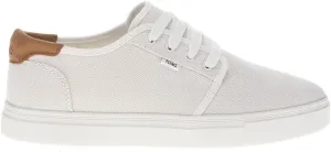 TOMS Mens Carlo 2.0 Canvas Lace Up Sneakers Shoes Casual - Black