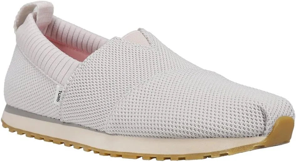 TOMS Womens Alpargata Resident Slip On Sneakers Shoes Casual - White