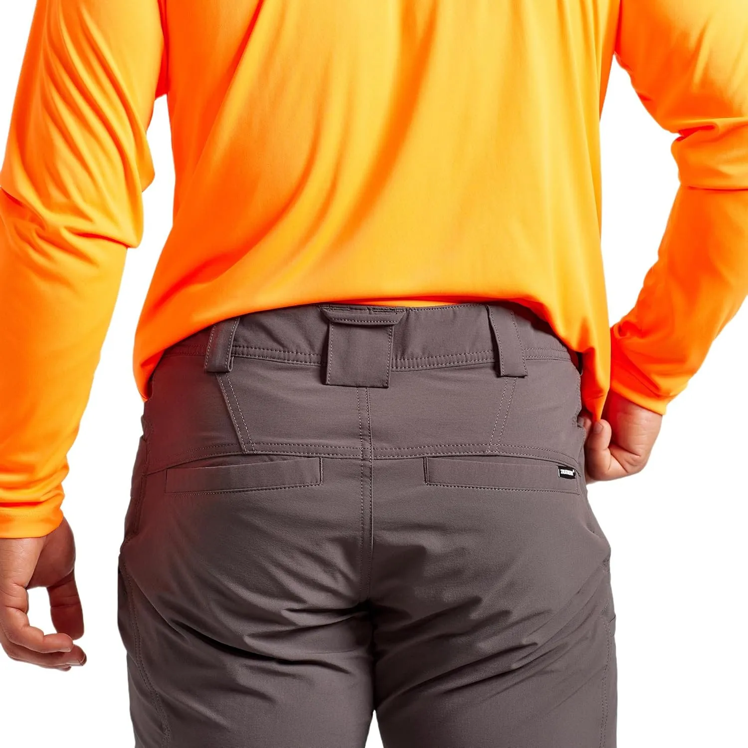 TRUEWERK Men’s Work Pants - T1 WerkPants Relaxed Fit, Lightweight, Moisture Wicking, Tactical Cargo Pants with 4-Way Stretch
