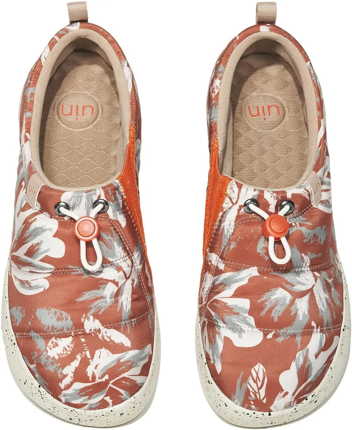 UIN Women's Camping Walking Travel Shoes Casual Slip On Loafers Lightweight Art Painted Fashion Sneaker Toledo Series