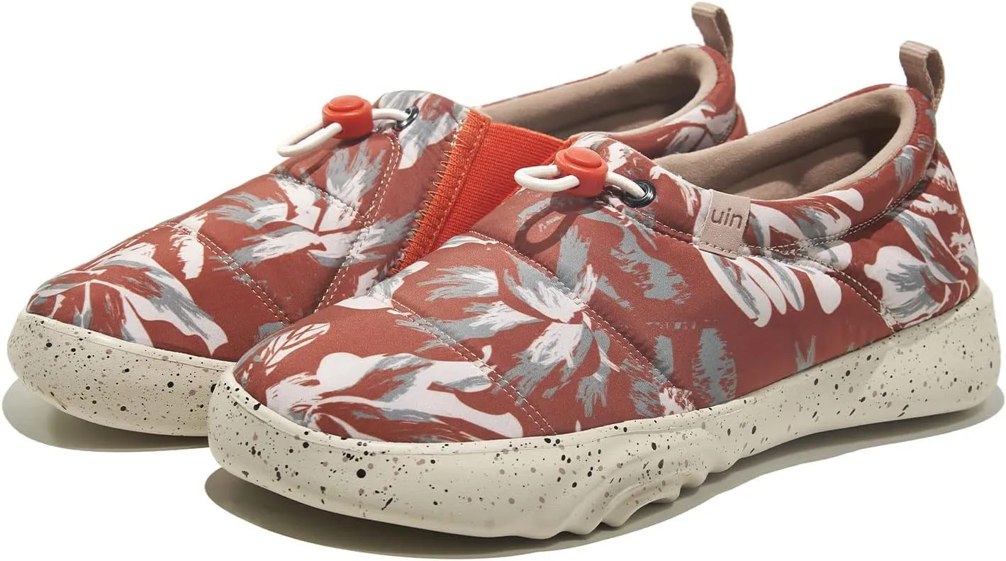 UIN Women's Camping Walking Travel Shoes Casual Slip On Loafers Lightweight Art Painted Fashion Sneaker Toledo Series