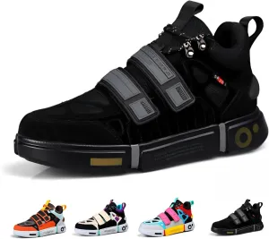 Unisex Platform Shoes Women’s Men’s Fashion Casual Chunky Sneakers Aesthetic Walking Dancing Jogging Couple Shoes