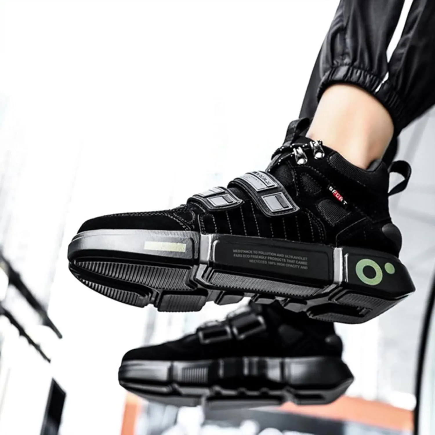 Unisex Platform Shoes Women’s Men’s Fashion Casual Chunky Sneakers Aesthetic Walking Dancing Jogging Couple Shoes