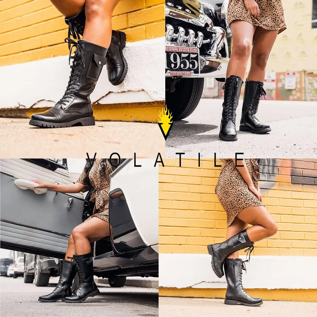 Volatile Women's Stash Combat Boot - Great for Lara Croft Costume