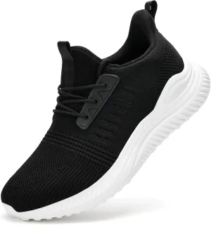 Walking Shoes for Men Sneakers - Slip on Tennis Running Memory Foam Shoes for Athletic Workout Gym Indoor Outdoor Lightweight Breathable Casual Sneakers