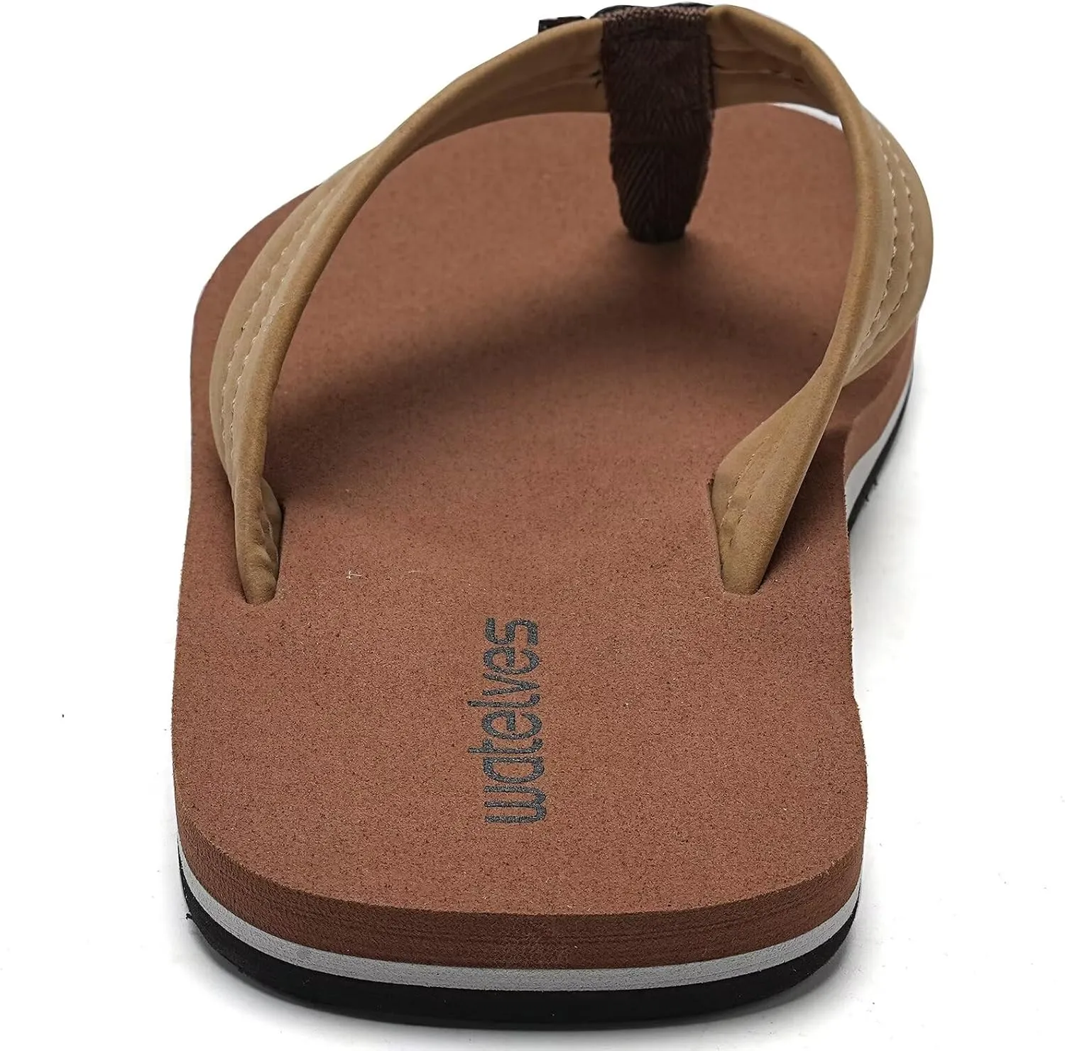 WateLves Mens-Flip-Flops-Thong-Sandals-with-Arch-Support Lightweight-Water-Shoes Open-Toe Comfort Summer-Beach-Slippers for Pool-Showers-Dorms Indoor-Outdoor