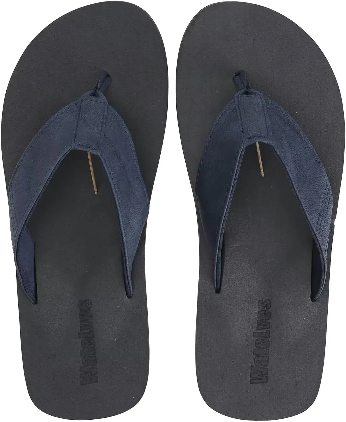 WateLves Mens-Flip-Flops-Thong-Sandals-with-Arch-Support Lightweight-Water-Shoes Open-Toe Comfort Summer-Beach-Slippers for Pool-Showers-Dorms Indoor-Outdoor