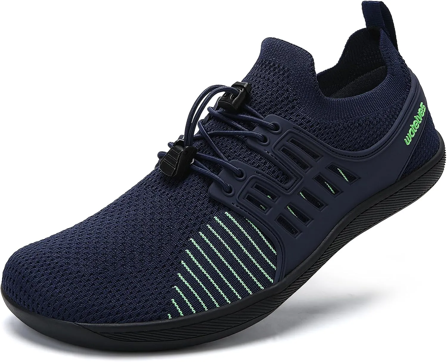 WateLves Wide Water Shoes Womens Mens Barefoot Zero Drop Shoes Beach Walking Sneakers