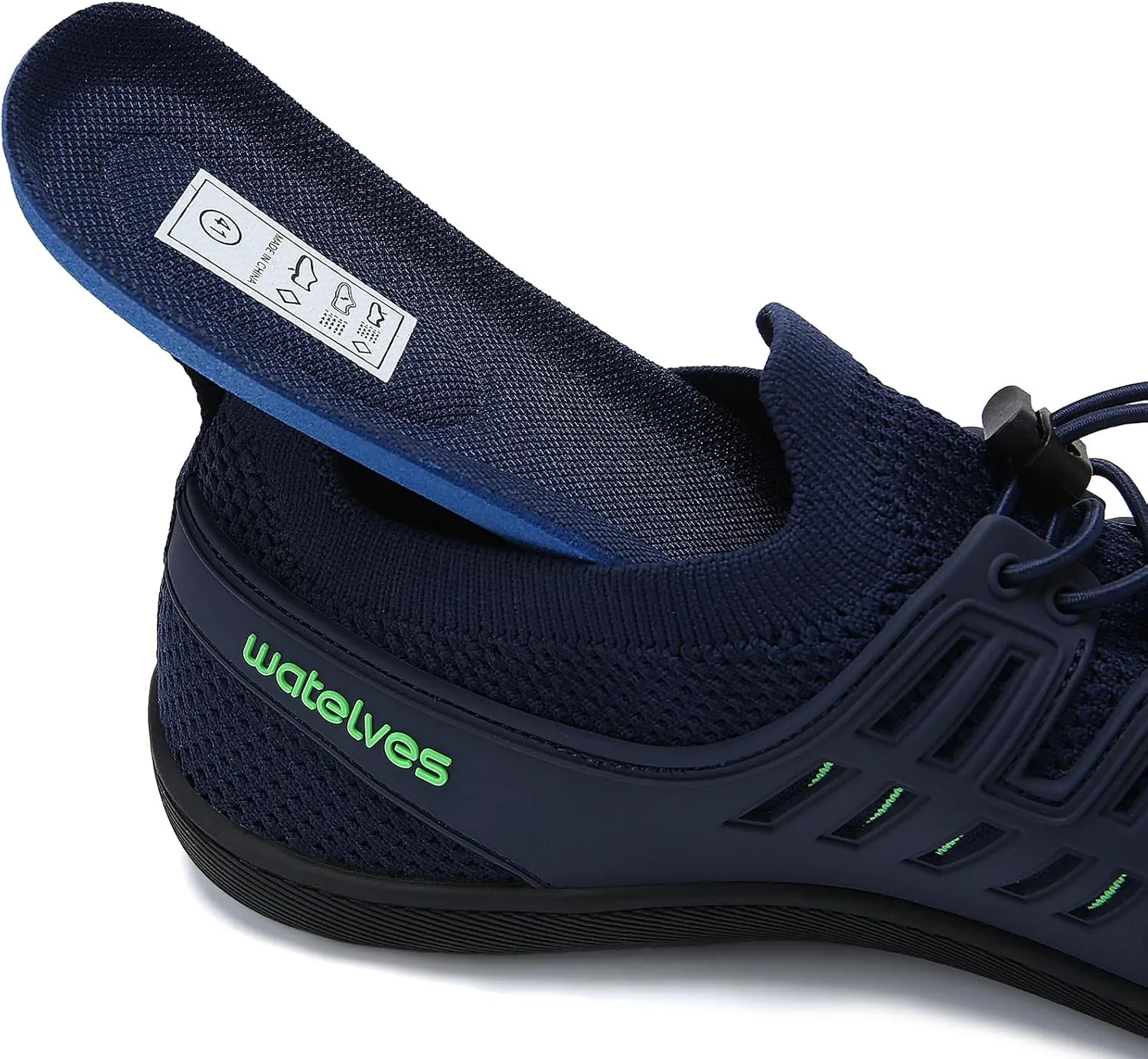 WateLves Wide Water Shoes Womens Mens Barefoot Zero Drop Shoes Beach Walking Sneakers