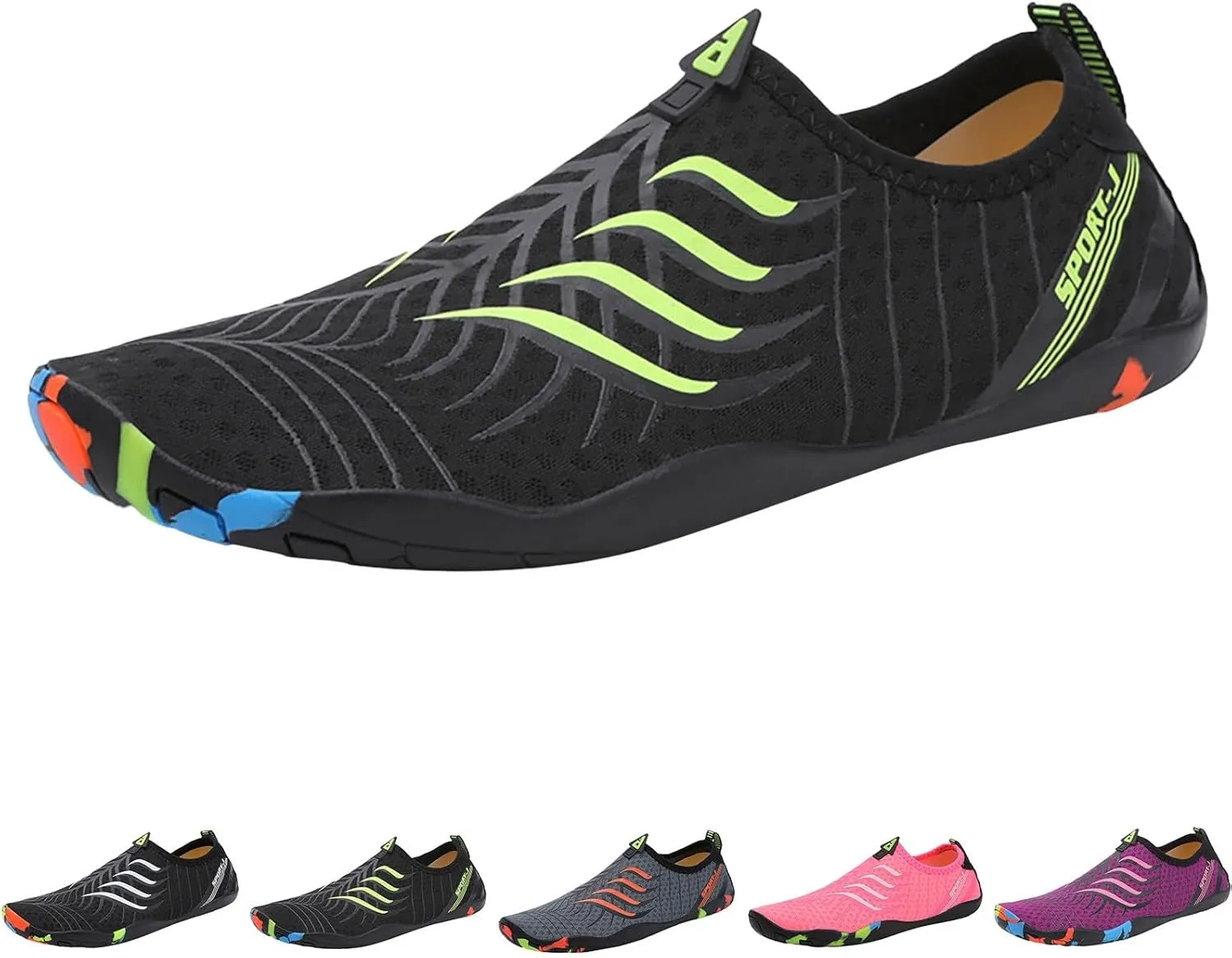 Water Shoes Barefoot Quick Dry Aqua for Women Men Beach Swim Pool Surf Yoga Hiking Kayaking Lightweight Non Slip Outdoor Sports
