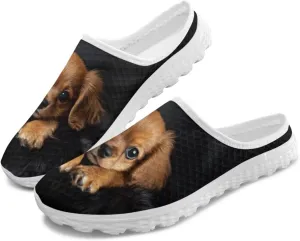 Water Shoes for Women Mesh Flats Mules for Women Slip On Aqua Shoes Barefoot Walking Flats Fashion Summer Mules