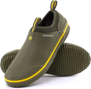 Waterproof Garden Shoes, Men's Rain Boots Women's Slip-On Footwear Rubber Neoprene Camp Booties Unisex Rain Shoe for Gardening, Farming, Car Wash, Lawn Care and Yard Work
