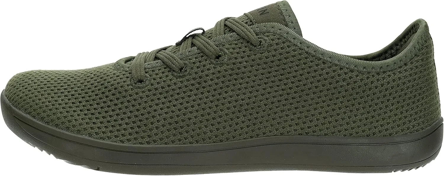 WHITIN Men's Wide Casual Barefoot Sneakers | Zero Drop Sole | Minimalist Style