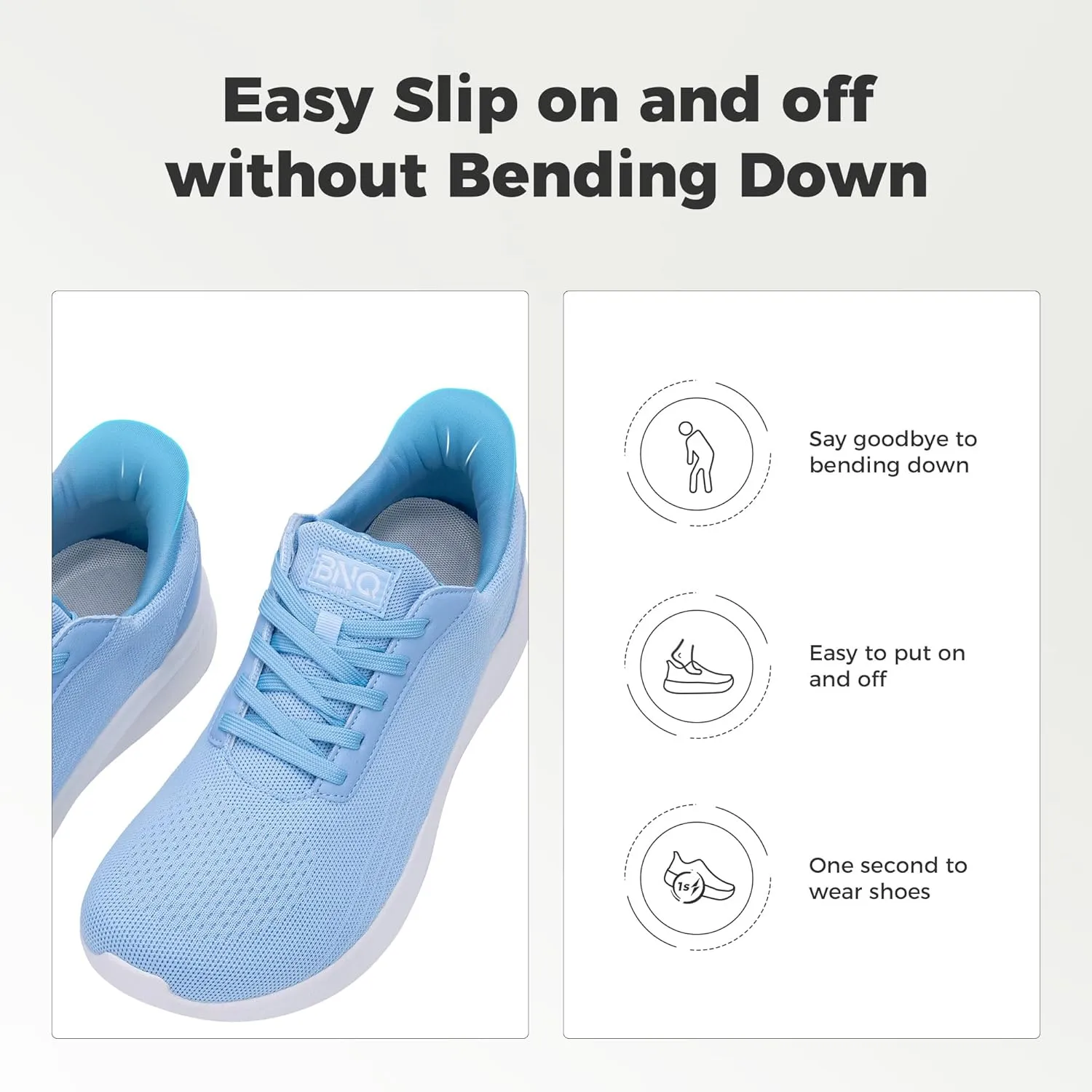 Wide Toe Box Mens Slip On Walking Shoes with Arch Support Casual Dress Shoes Fashion Tennis Sneaker for Business Work Ourdoors Size 7-12