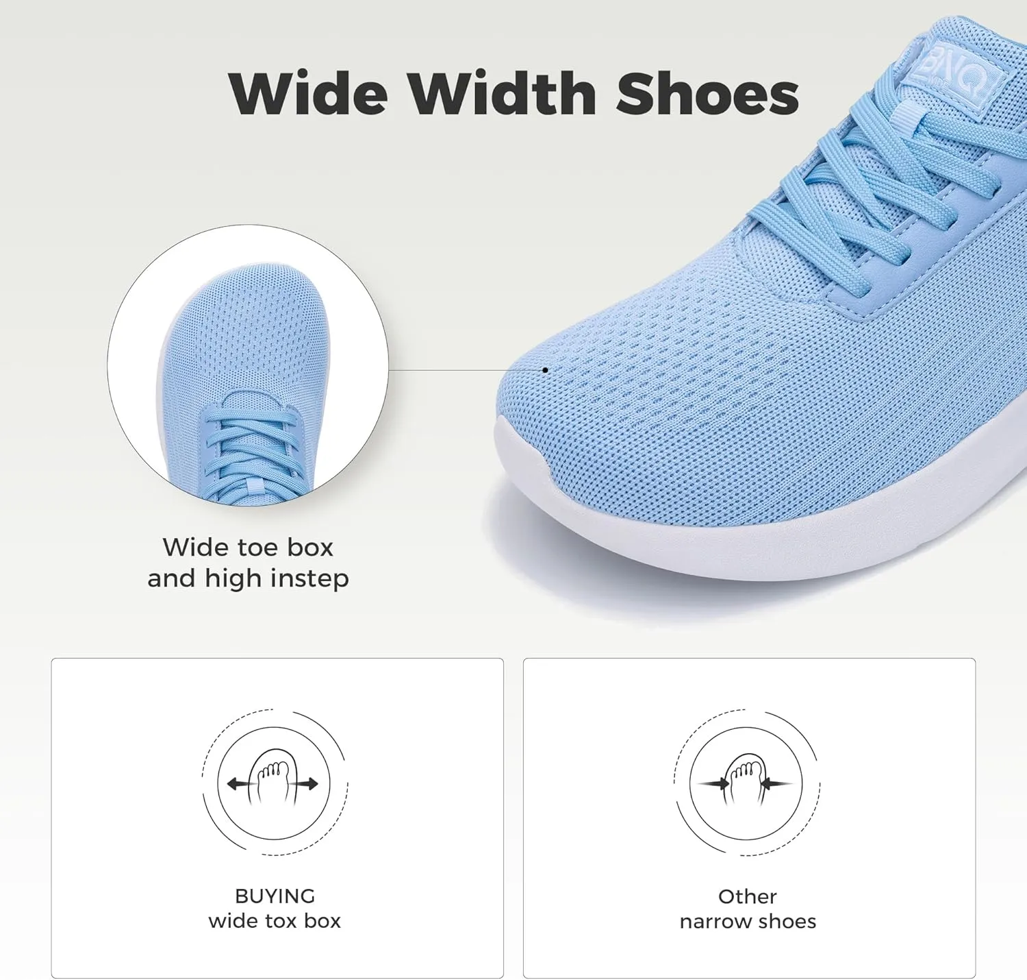Wide Toe Box Mens Slip On Walking Shoes with Arch Support Casual Dress Shoes Fashion Tennis Sneaker for Business Work Ourdoors Size 7-12