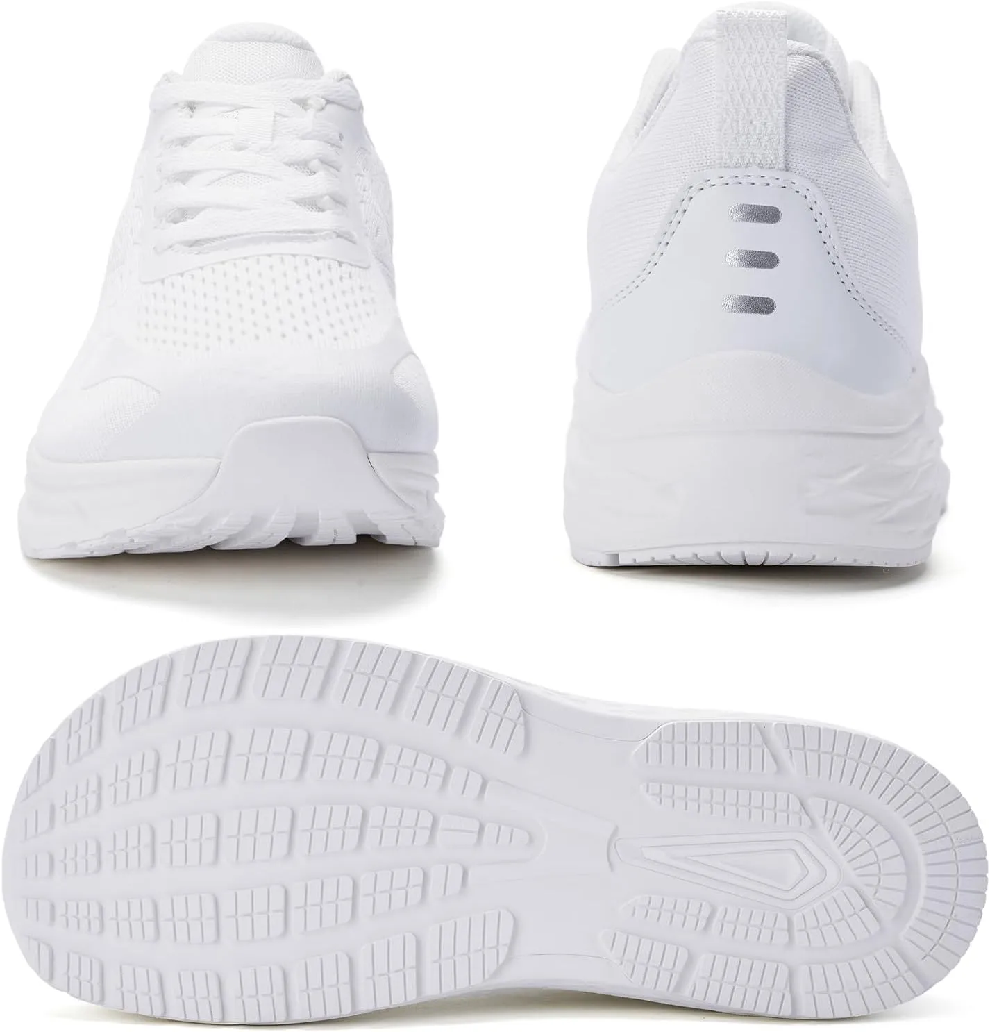 Wide Toe Box Shoes for Men - Wide Width Walking Shoes Comfortable Athletic Running Tennis Jogging Workout Gym Sneakers for Swelling Bunion Plantar Fasciitis Feet Non-Slip Rubber Sole