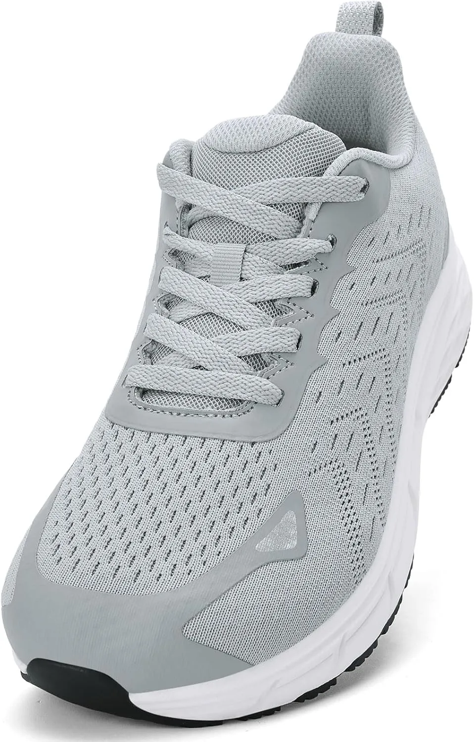 Wide Toe Box Shoes for Men - Wide Width Walking Shoes Comfortable Athletic Running Tennis Jogging Workout Gym Sneakers for Swelling Bunion Plantar Fasciitis Feet Non-Slip Rubber Sole