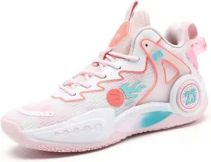Women Men Basketball Shoes Breathable Non Slip Sneakers Unisex High Top Ultra-Light Fashion Outdoor Sports Shoes